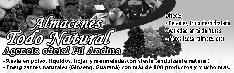 ALMACENES TODO NATURAL Y AGENCIA PIL ANDINA